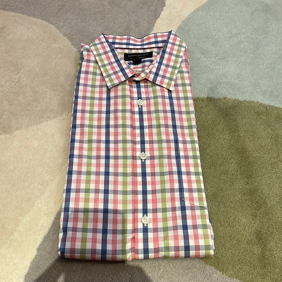 Banana Republic non-iron tailored slim shirt, size XL - Picture 1 of 3